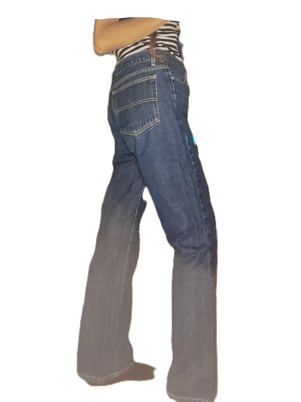 Tommy Jeans Vintage Bootcut Jeans Size 11 | Rich Blue High Rise